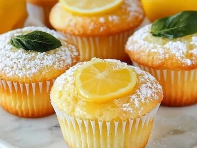 Muffin al Limone Soffici e Profumati