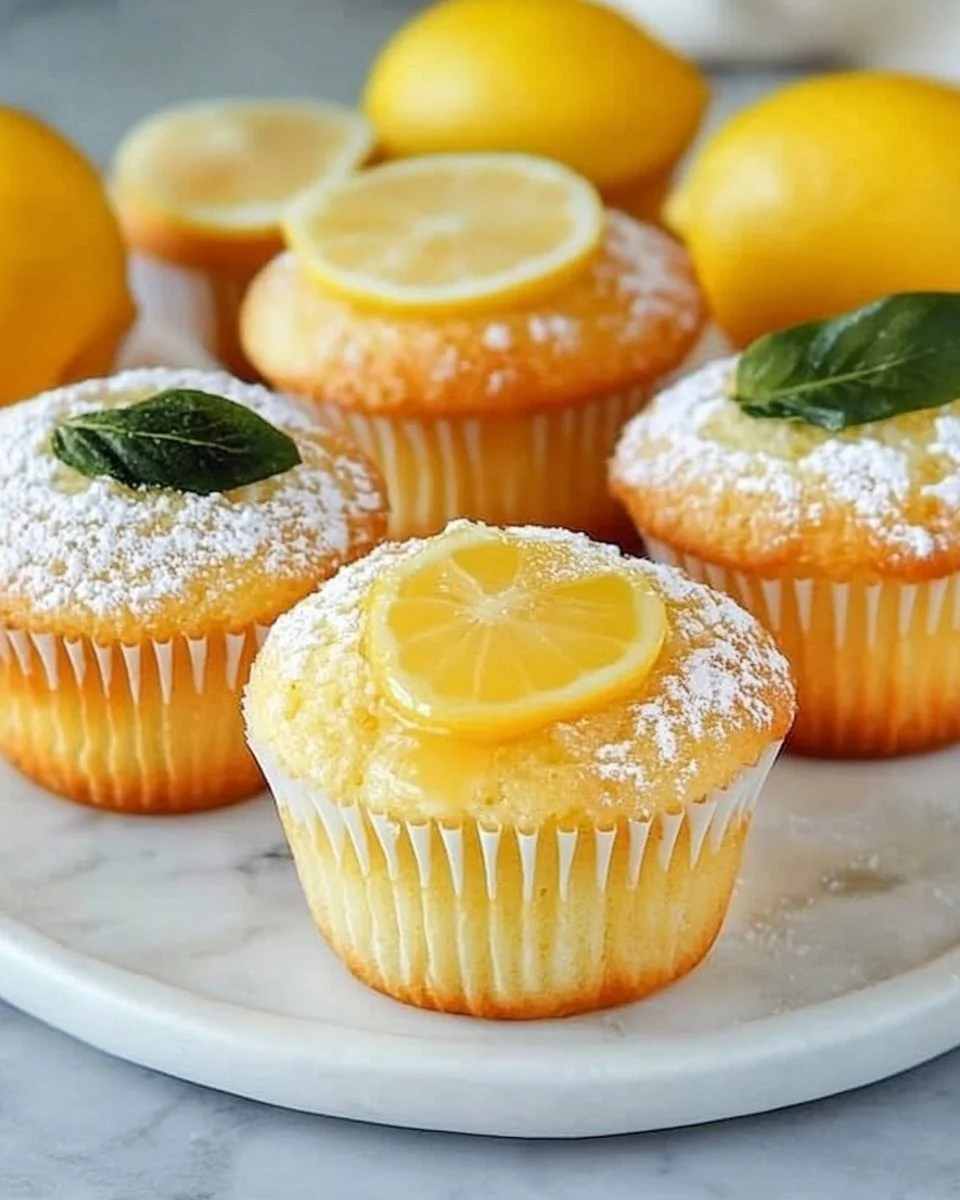 Muffin al Limone Soffici e Profumati