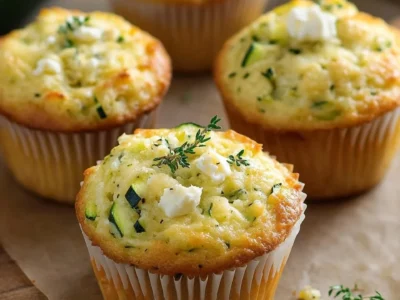 Muffin Salati con Ricotta e Zucchine