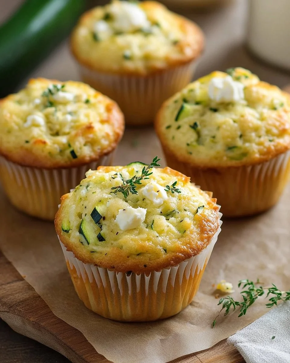Muffin Salati con Ricotta e Zucchine