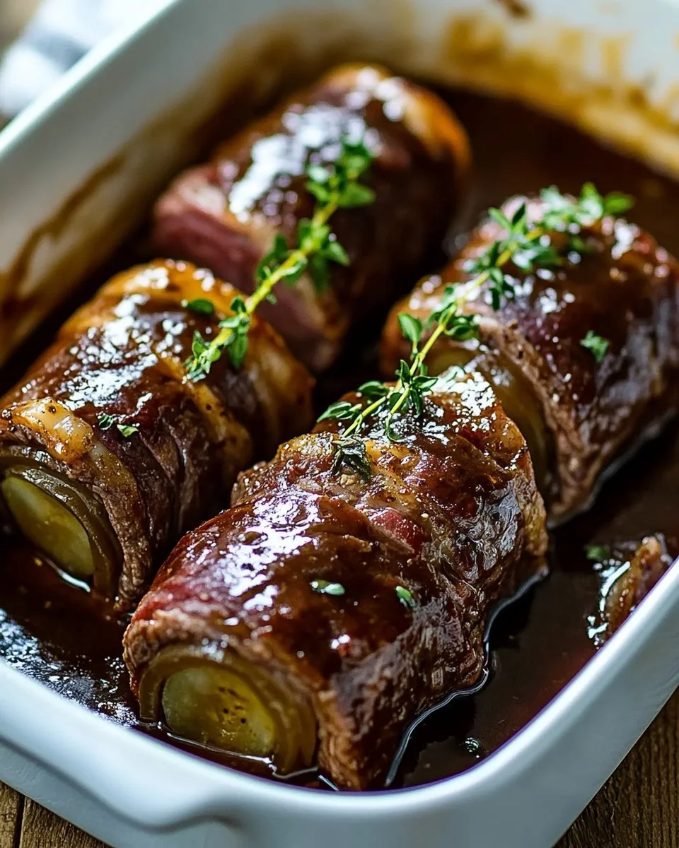 Roulade di manzo classiche al forno