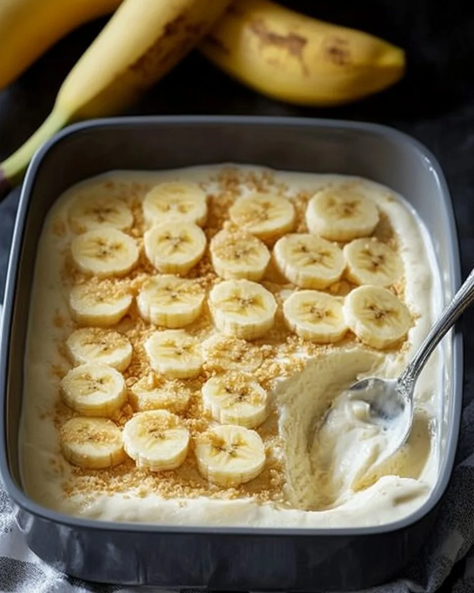 Torta di banana senza cottura