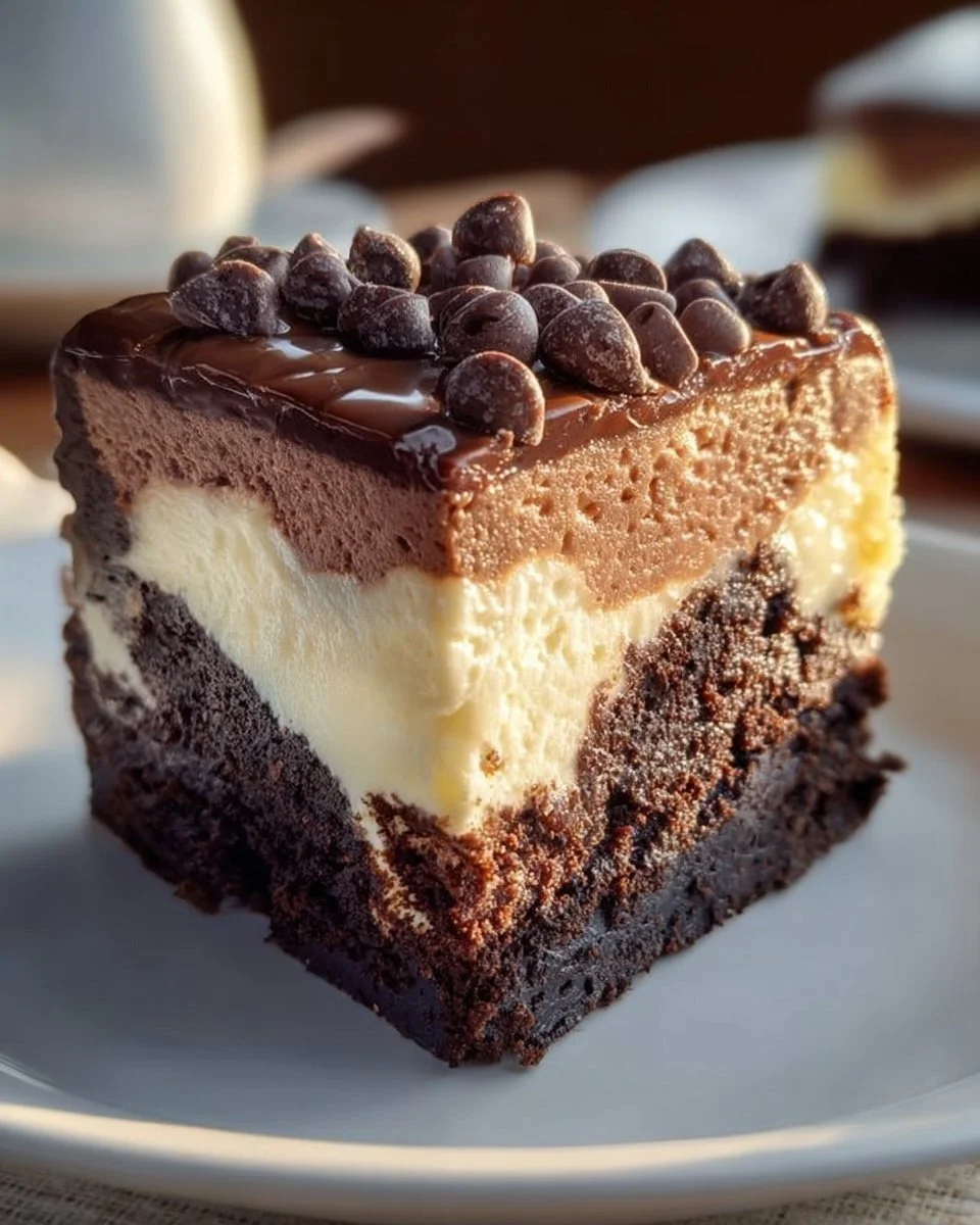 Cheesecake al brownie