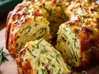 Ciambella salata con zucchine