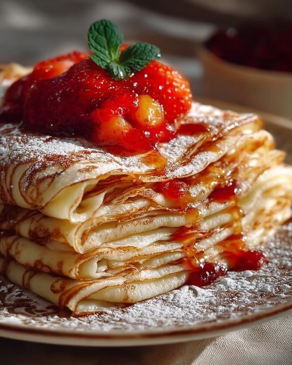 Crêpes morbide ricetta di Pierre Hermé