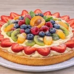 Crostata Morbida con Crema e Frutta