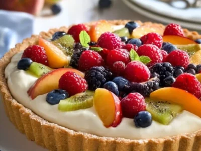 Crostata senza cottura estiva