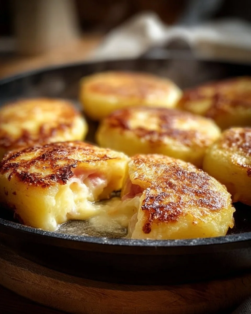 Focaccine di patate in padella