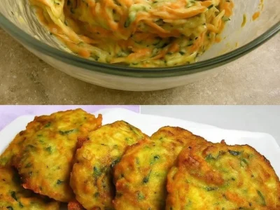 Frittelle di Zucchine e Carote