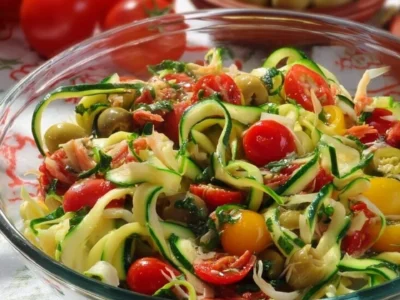 Insalata con Zucchine Marinate