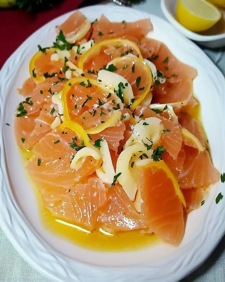 Insalata di Arance, Finocchi e Salmone