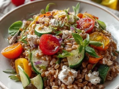 Insalata Di Farro Con Verdure