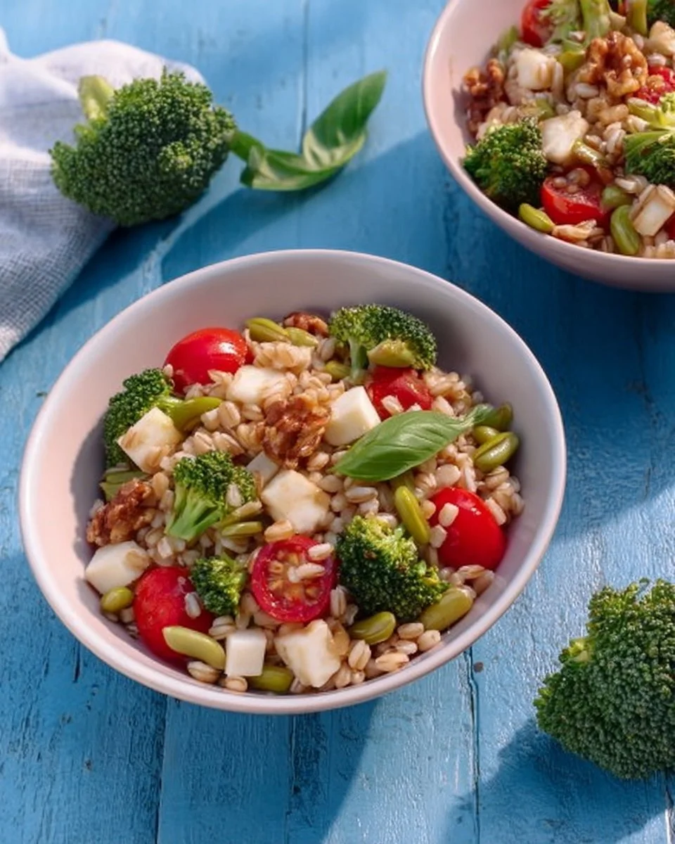 Insalata di farro con verdure