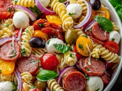 Insalata di Pasta Antipasto Mediterranea