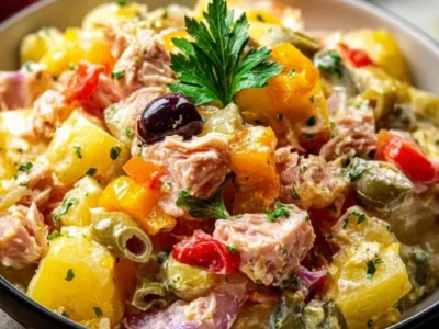 Insalata di Patate con Tonno