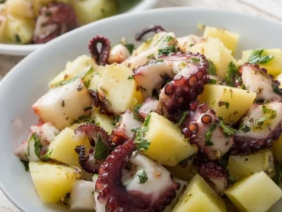 Insalata tiepida di polpo e patate