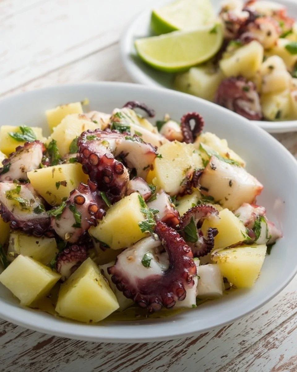 Insalata tiepida di polpo e patate