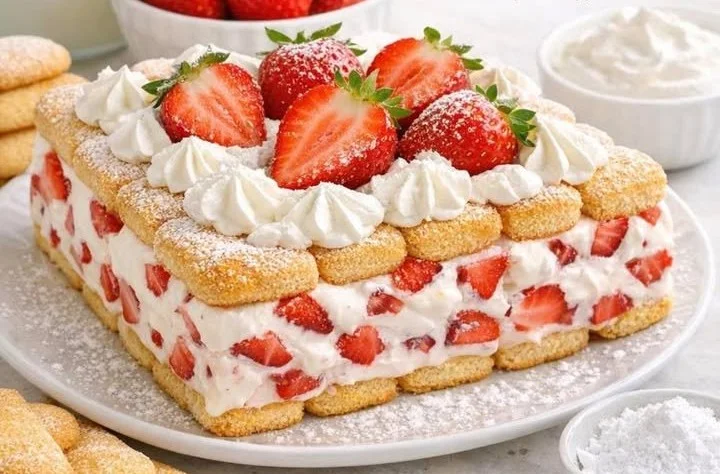 Mattonella di pavesini e fragile cremosa SENZA COTTURA