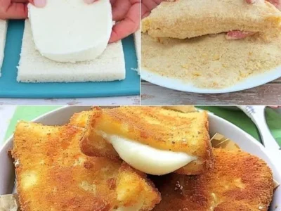 Mozzarella in carrozza al forno