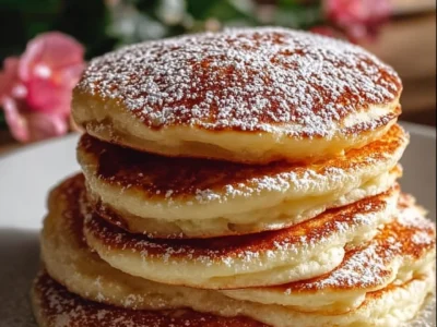 Pancake di Mela e Yogurt