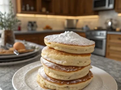Pancake di mele e yogurt in 10 minuti