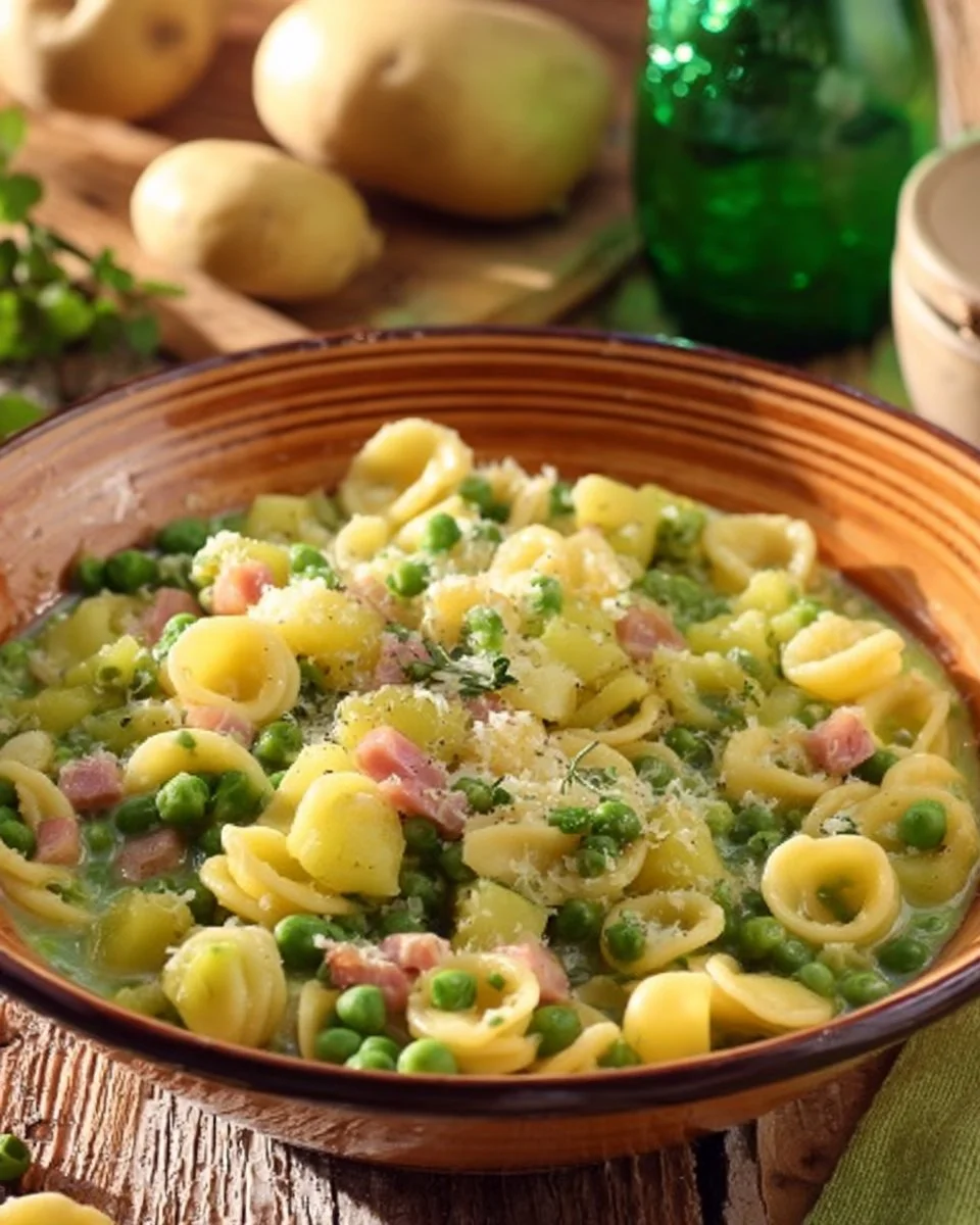 Pasta piselli e patate