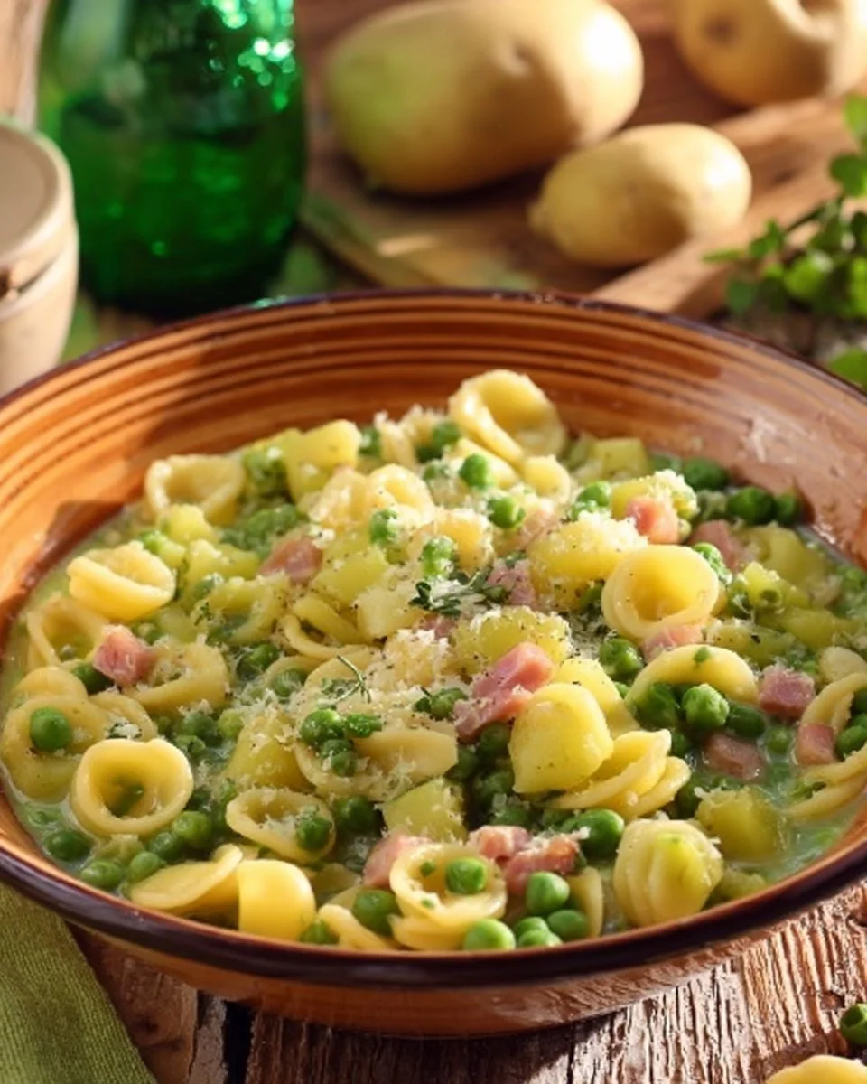 Pasta piselli e patate
