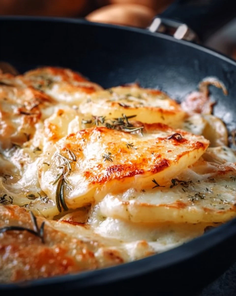 Patate e Mozzarella in Padella
