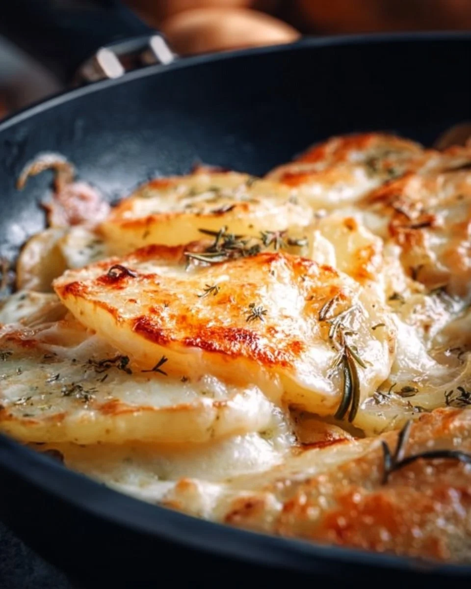 Patate e Mozzarella in Padella