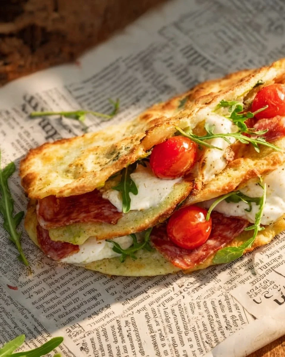 Piadine di Zucchine in Friggitrice ad Aria