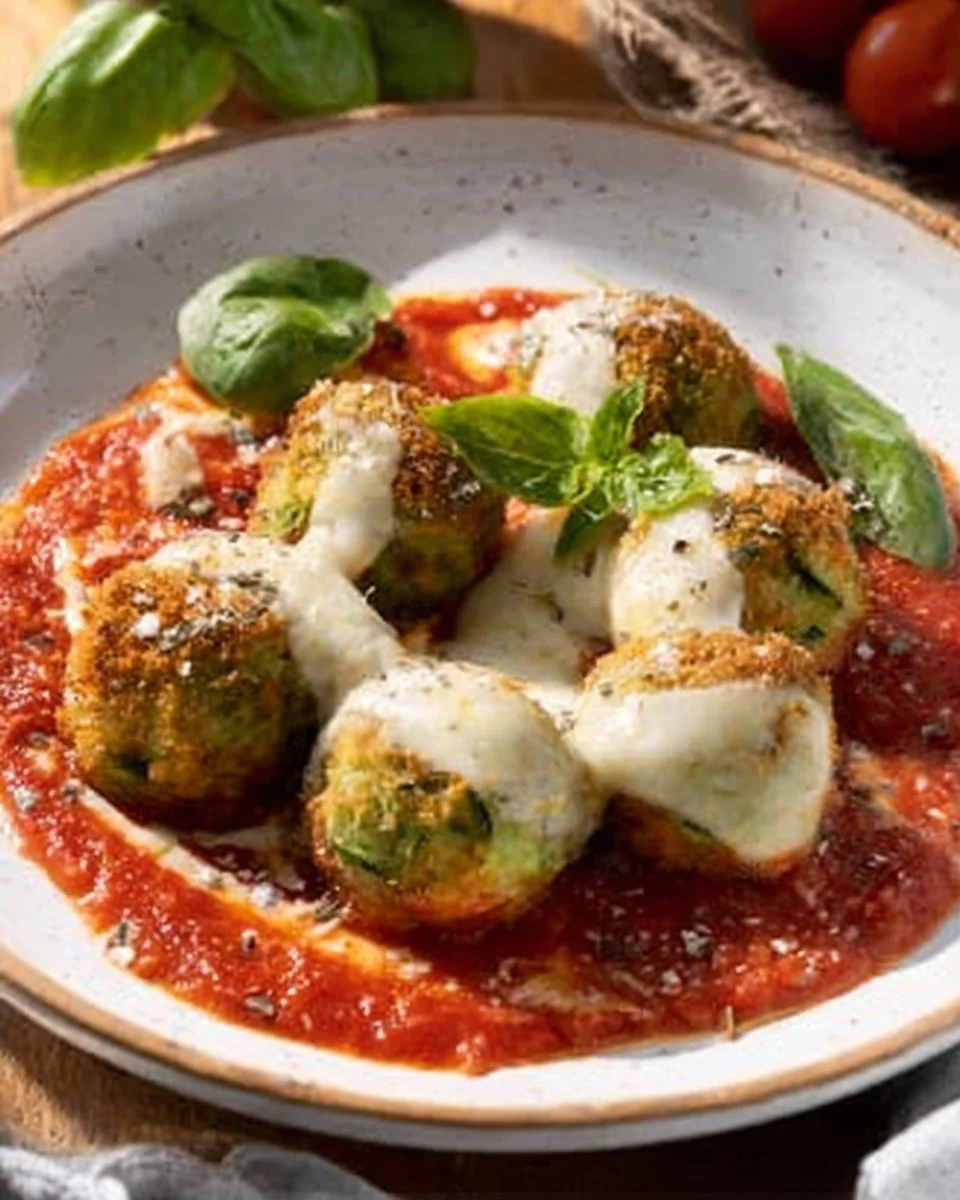 Polpette di Zucchine alla Pizzaiola
