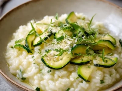 Riso Alle Zucchine Cremoso