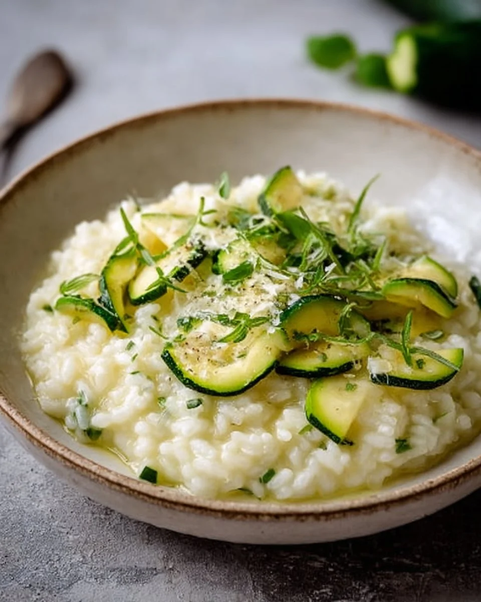 Riso Alle Zucchine Cremoso