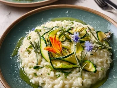 Risotto alle Zucchine Cremoso e Vellutato