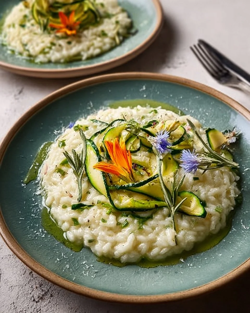 Risotto alle Zucchine Cremoso e Vellutato