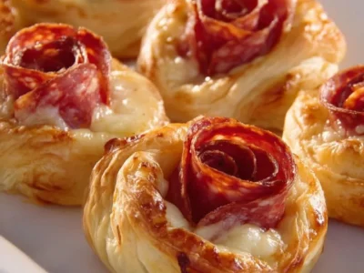 Rose di Sfoglia al Salame