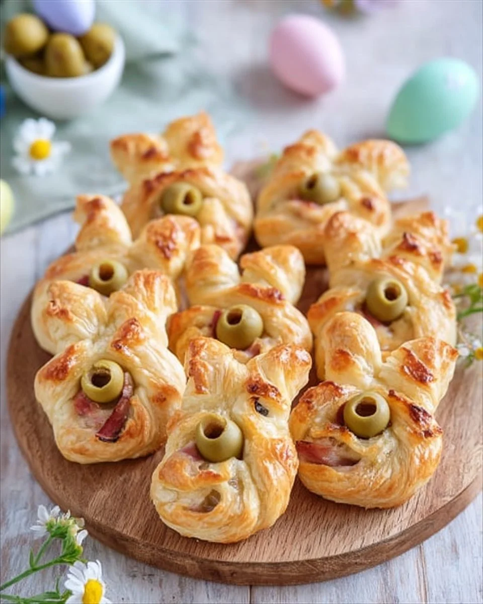 Salty Puff Pastry Bunnies