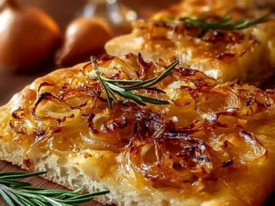 Schiacciata con cipolle