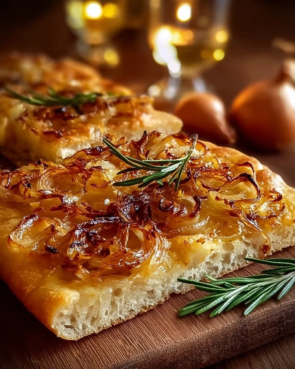 Schiacciata con cipolle