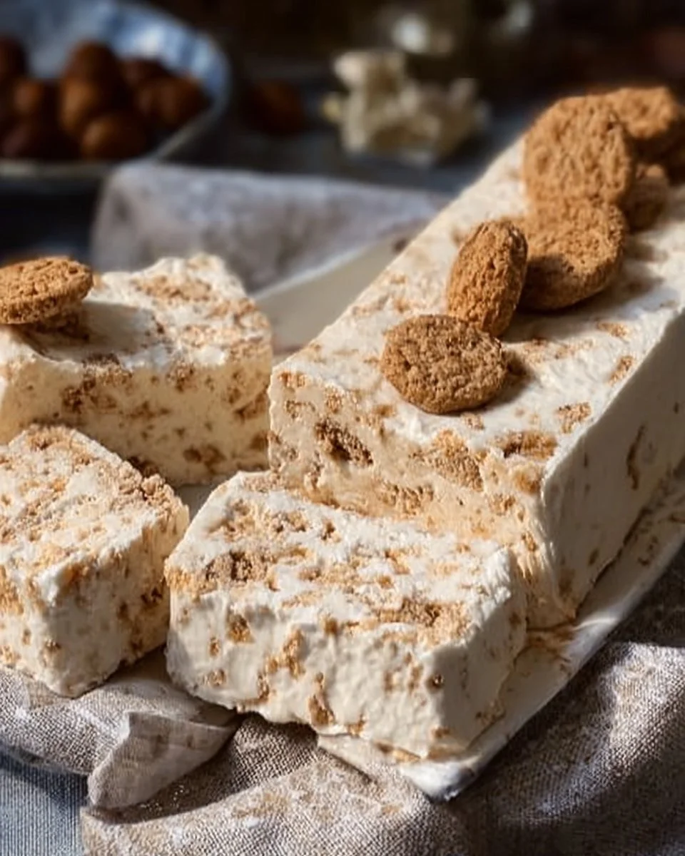 Il semifreddo agli amaretti senza uova: cremoso, veloce e golosissimo!