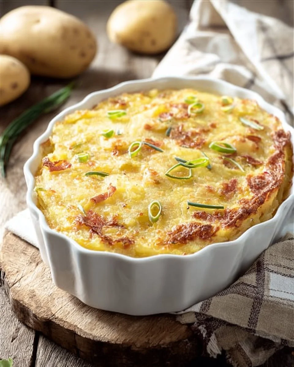 Sformato di Patate e Porri