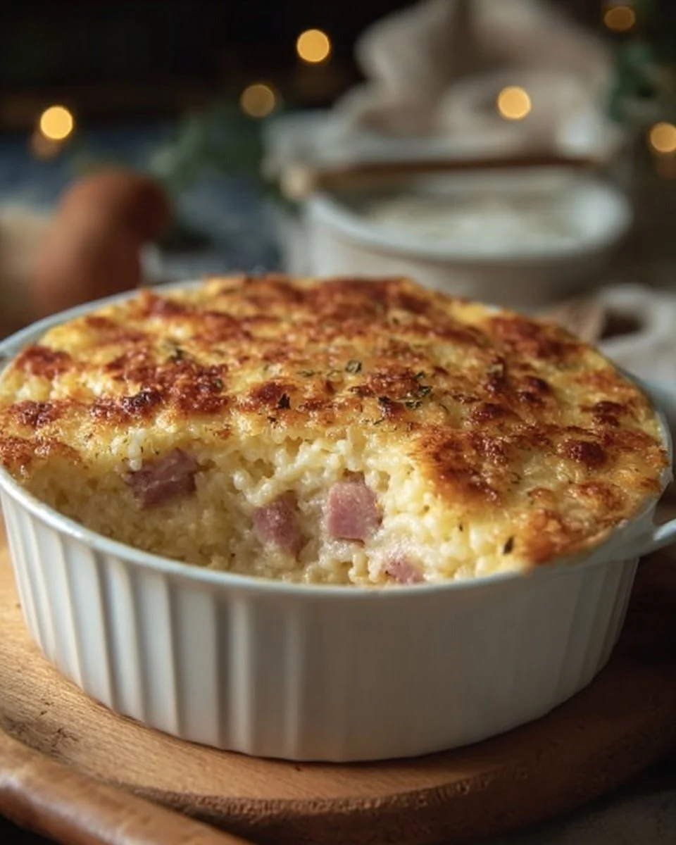 Sformato di Riso con Prosciutto e Mozzarella
