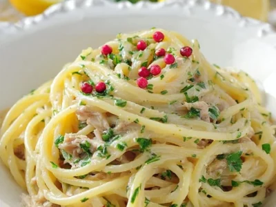 Spaghetti tonno e limone