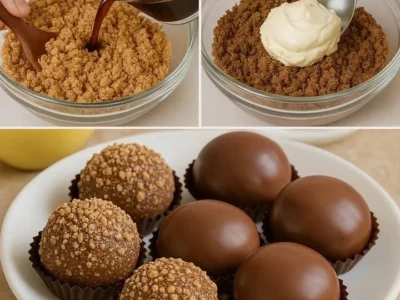 Tartufi con Savoiardi, Caffè e Mascarpone