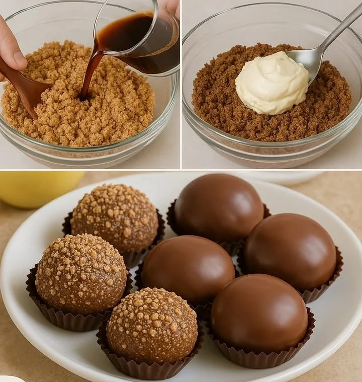 Tartufi con Savoiardi, Caffè e Mascarpone