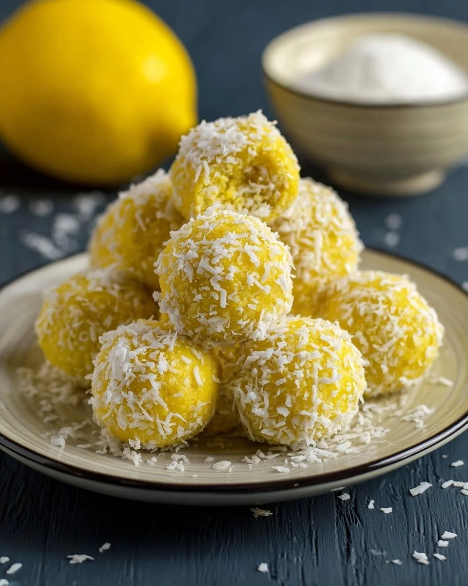 Tartufini al Limone Senza Cottura: Piccoli Bocconcini di Freschezza