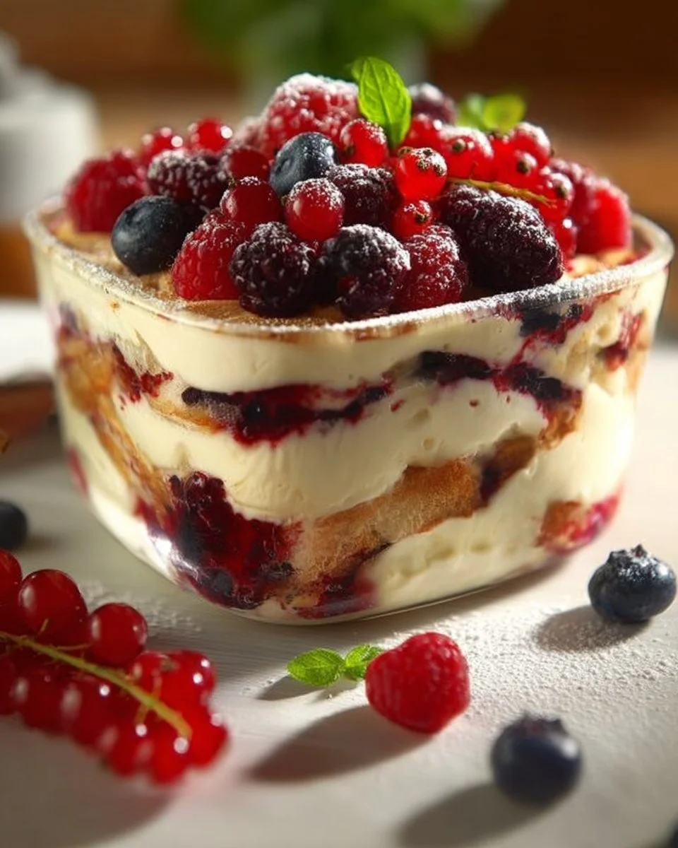 Tiramisu ai Frutti di Bosco