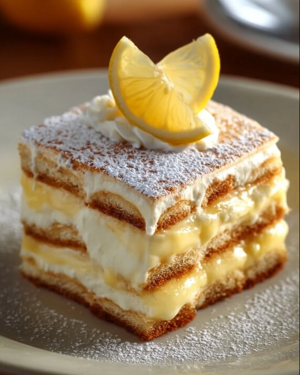 Tiramisu al Limoncello