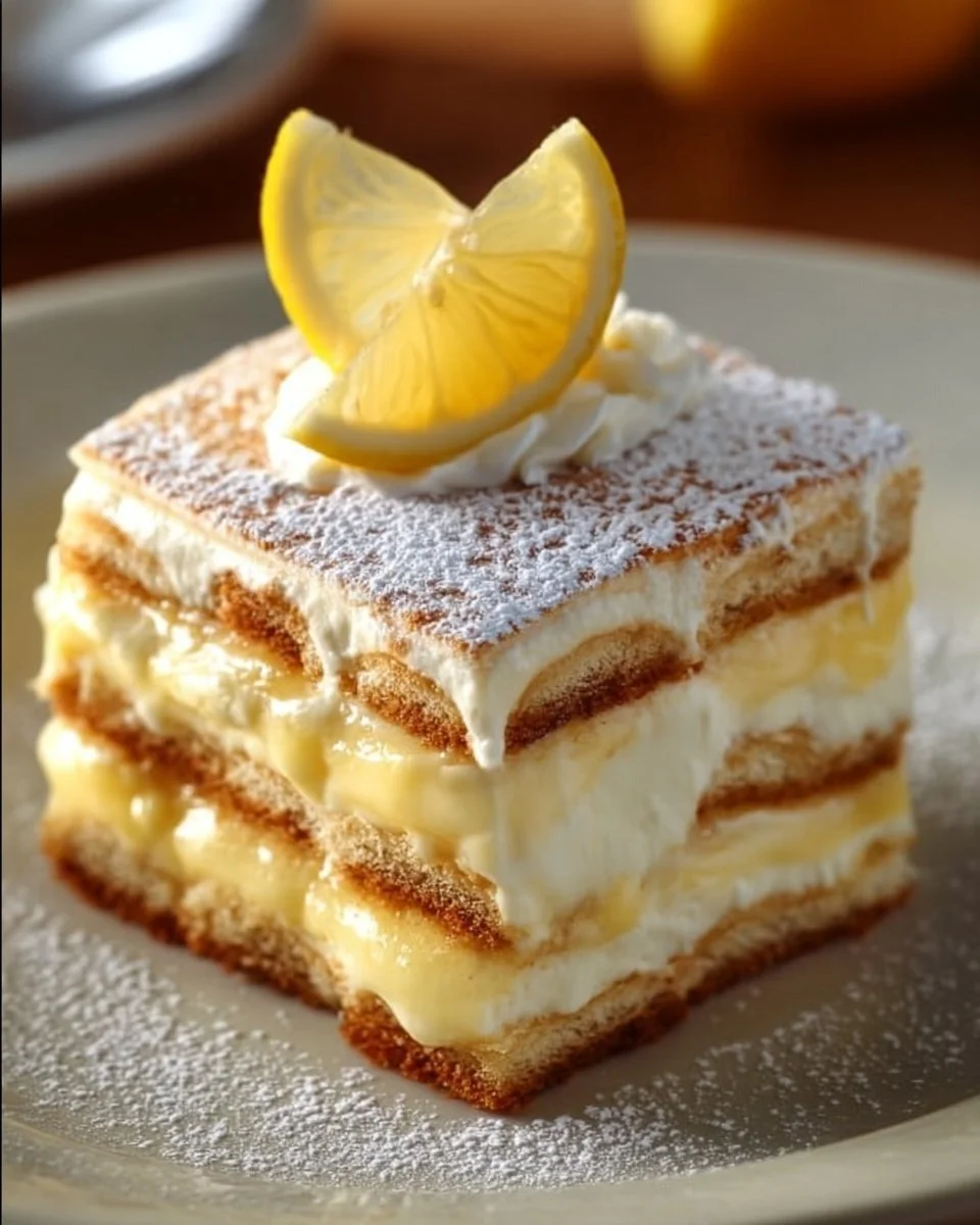 Tiramisu al Limoncello
