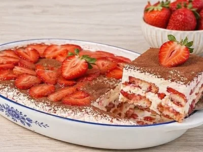 Tiramisù alle Fragole